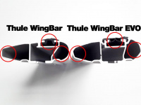 Комплект дуг Thule WingBar EVO 135 Silver. Серебристые дуги, длина 135 см. 2 шт. Артикул: 711400 от магазина ФаркопРос